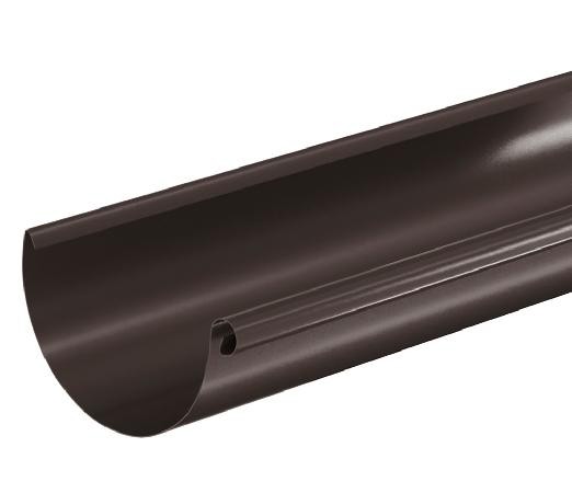 Водосток Aquasistem, система 150/100 - Водосточный желоб 3.00м RR 32 Тёмно Коричневый купить в Астрахани