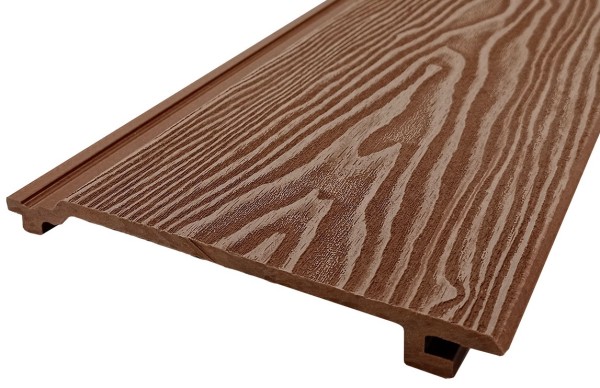 Сайдинг Darvolex 185x19x3000мм, 3D тиснение Коричневый купить в Астрахани