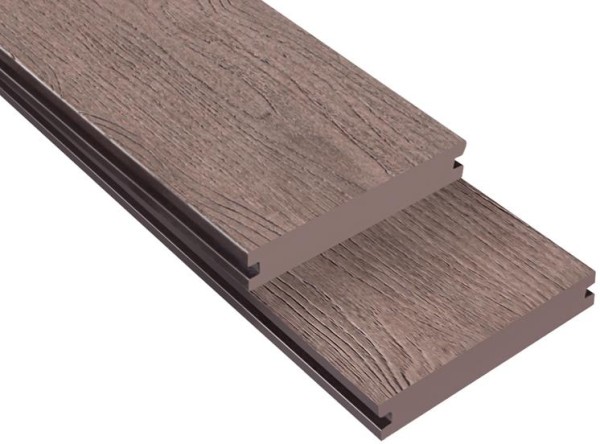 Террасная доска ДПК Outdoor 3D полнотелая NEVADA/CALIFORNIA BROWN коричневая микс купить в Астрахани