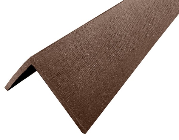 Уголок ДПК для сайдинга 70x70x3000мм Коричневый купить в Астрахани