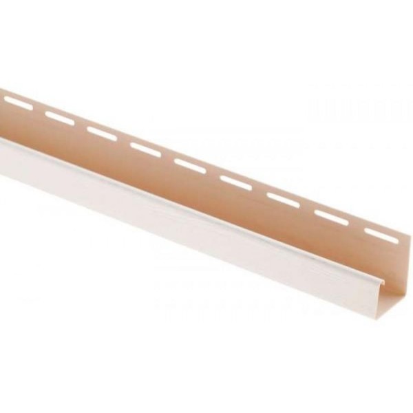 J-профиль Люкс Крашенный, T-15, ВН, Белый купить в Астрахани