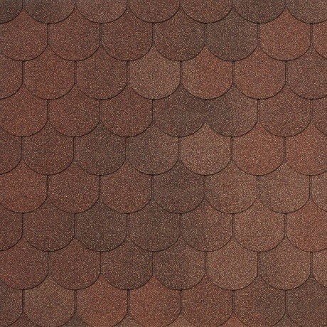 Гибкая черепица Tegola ASSISI terracotta 420 купить в Астрахани