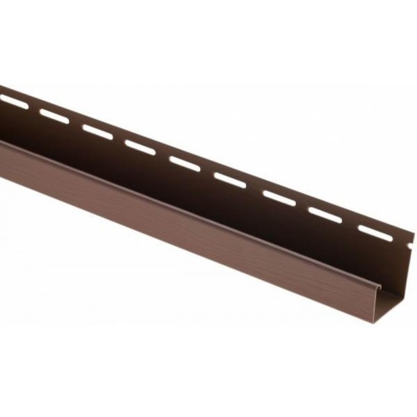 J-профиль Люкс Крашенный, T-15, ВН, Тёмный Орех купить в Астрахани