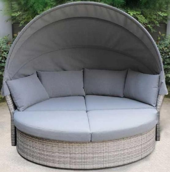 Диван-Трансформер AFINA плетеный из иск. ротанга AFM-325G Grey купить в Астрахани