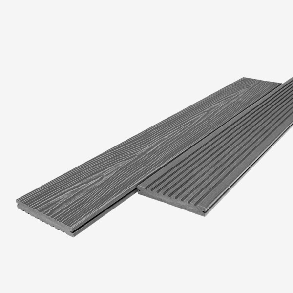 Террасная доска из ДПК RusDecking Unodeck Solid - Серый купить в Астрахани