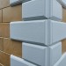 Угол Наружный к Фасадным Термопанелям Доломит Дагестанский Камень 400 мм Белый купить в Астрахани
