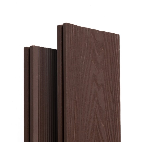 Террасная доска Ecodecking Экстра 3D полнотелая Графит купить в Астрахани