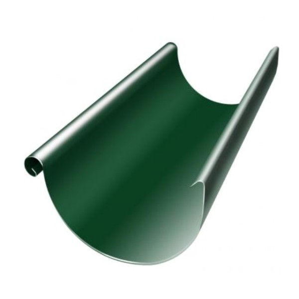 Водосток Grand Line 125x90 – Желоб 3м RAL 6005 купить в Астрахани