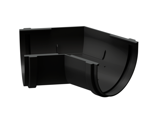 Угол желоба универсал 135˚ Docke Premium ПВХ - Карбон купить в Астрахани