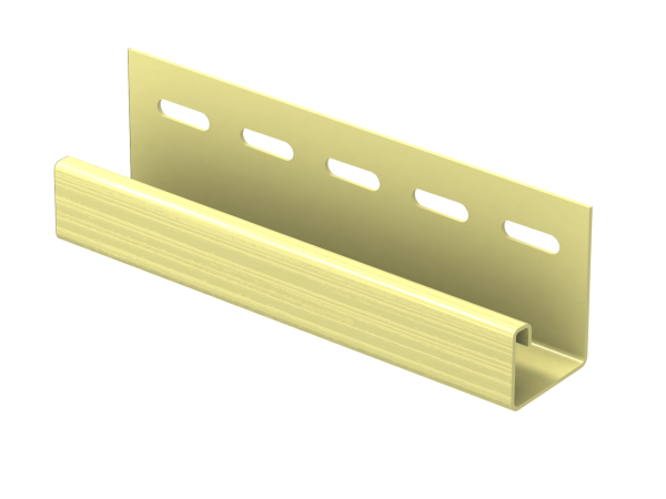 J-планка Ю-пласт Классика кремовая купить в Астрахани