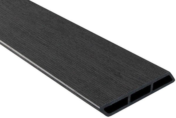 Доска Ромбус 3D ДПК Outdoor STORM BLACK черная купить в Астрахани