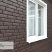 Фасадная панель Ю-Пласт Стоун Хаус Кирпич Коричневый купить в Астрахани