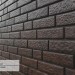Фасадная панель Ю-Пласт Стоун Хаус Кирпич Коричневый купить в Астрахани