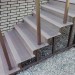Ступень ДПК Outdoor Havana/Вельвет полнотелая серая  микс купить в Астрахани