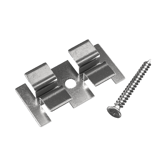 Клипса с саморезом, Grinder шовный монтаж 5 mm купить в Астрахани