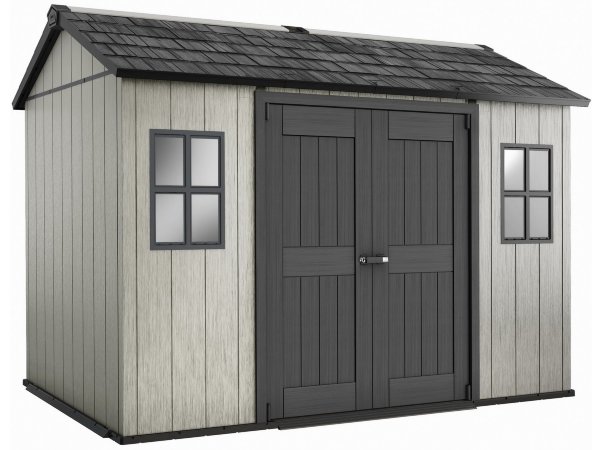 Хозблок пластиковый Oakland 11*7.5"SD (по полу внутри 8,0 кв.м.) Можно красить купить в Астрахани