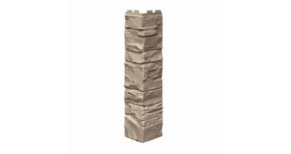 Угол наружный VOX Solid Stone Lazio камень светлая глина купить в Астрахани