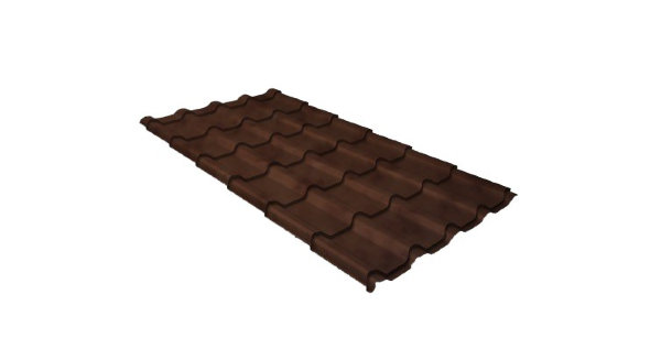 Металлочерепица камея 0,45 Safari Twincolor Brown купить в Астрахани
