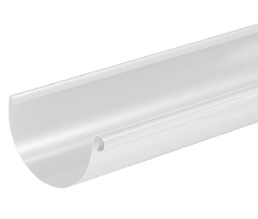 Водосток Aquasistem, система 125x90 - Водосточный желоб 3.00м RAL 9003 Белый купить в Астрахани