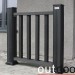 Ограждение из ДПК Outdoor Классик 3D STORM чёрный купить в Астрахани
