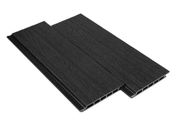 Фасадная панель из ДПК Deckart Vista 3D с текстурой дерева Графит купить в Астрахани