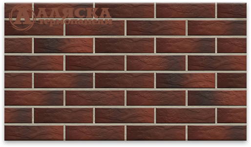 Фасадные Термопанели Аляска Cherry Rustic купить в Астрахани