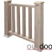 Ограждение из ДПК Outdoor Классик 3D STORM серый микс купить в Астрахани