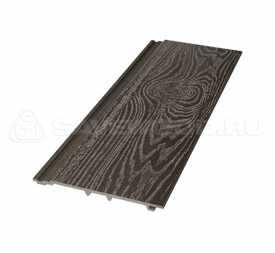Сайдинг из дпк savewood sw-cedrus тангенциальный распил темно-коричневый купить в Астрахани