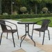 Комплект плетеной мебели AFINA из иск. ротанга Асоль-LR02 LRC-02/LRT-02-D60 Dark Brown купить в Астрахани