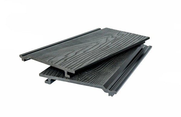 Фасадная доска 3D WOOD BRUSHING, чёрный купить в Астрахани