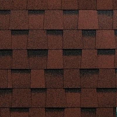 Двухслойная ламинированная черепица Shinglas, серия Фазенда – Красный купить в Астрахани