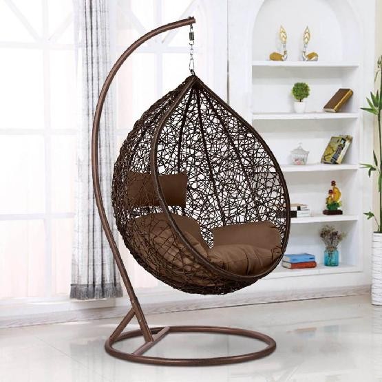 Кресло Подвесное из искусственного ротанга AFM-168A-XL Brown купить в Астрахани