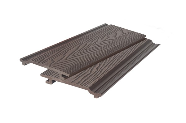 Фасадная доска 3D WOOD BRUSHING, тёмно-коричневый купить в Астрахани