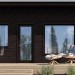 Фасадная панель FineBer, Скол - Тёмно коричневый купить в Астрахани