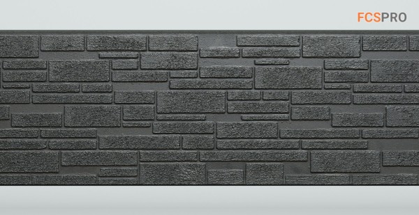 Фиброцементные панели FCS Simple АА1 (под камень) купить в Астрахани