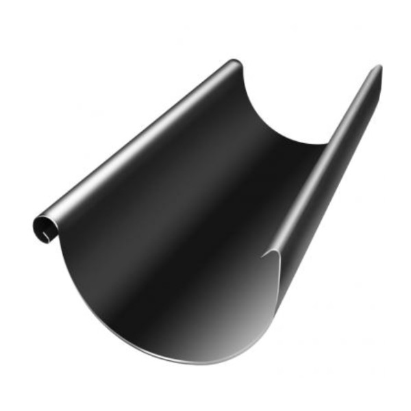 Водосток Grand Line 125x90 – Желоб 3м RAL 9005 купить в Астрахани