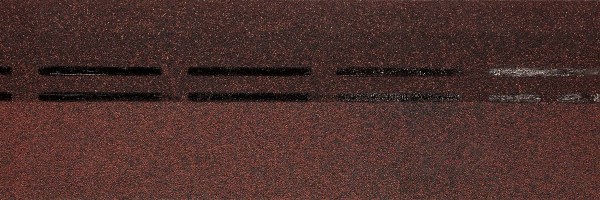 Коньково-карнизная черепица Docke Standard, красный купить в Астрахани