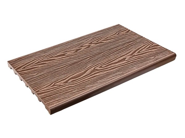 Ступень полнотелая из ДПК Deckart Step 3D Махагон купить в Астрахани