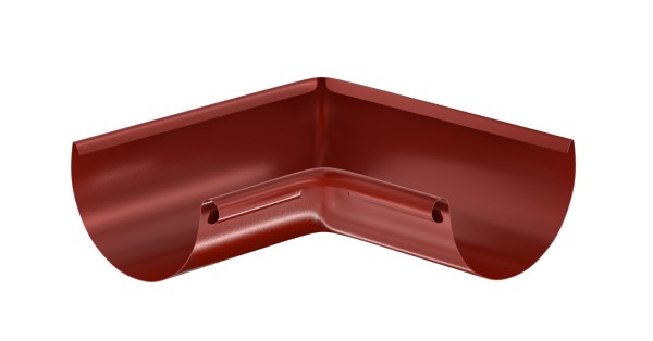 Водосток Aquasistem, система 150x100 - Угол желоба, внутренний 90° RR 29 Бургундский купить в Астрахани