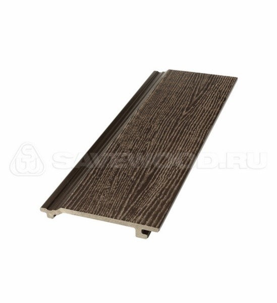 Сайдинг из дпк savewood sw-sorbus радиальный распил темно-коричневый купить в Астрахани