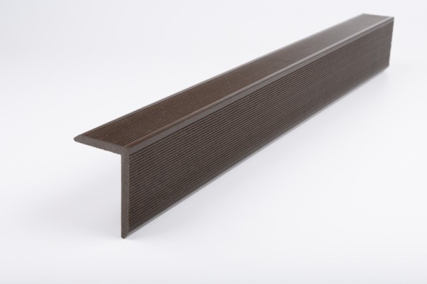 Угол торцевой Ecodecking Классик 60х40х3000 Шоколад купить в Астрахани