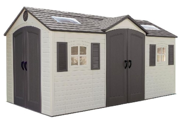 Сарай пластиковый LifeTime 15x8 DD купить в Астрахани