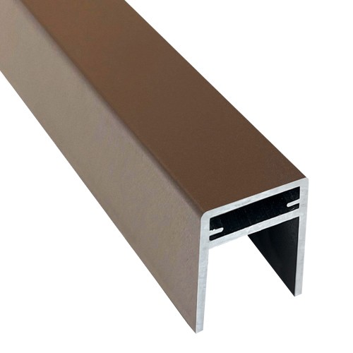 П-профиль Алюминиевый EasyDecking 35x25 Венге купить в Астрахани