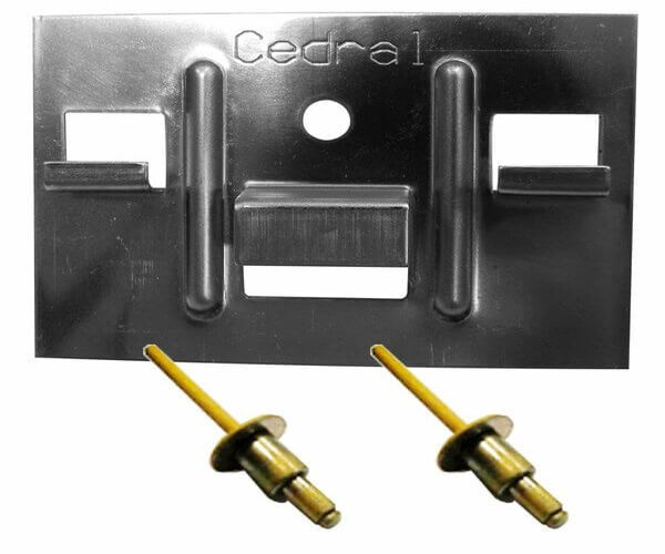 КЛЯММЕР + ЗАКЛЁПКА ДЛЯ CEDRAL CLICK 250 ШТ купить в Астрахани
