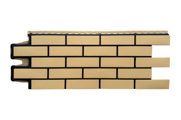 ФП Grand Line клинкерный кирпич ПРЕМИУМ Песочный (шов RAL 9005) купить в Астрахани