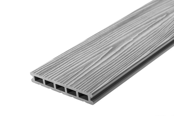 Террасная доска из ДПК RusDecking Unodeck Mogano - Серый купить в Астрахани