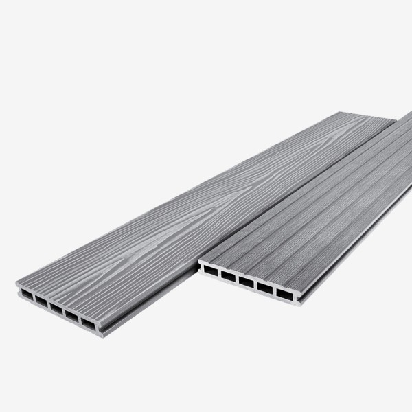 Террасная доска из ДПК RusDecking Unodeck Mogano - Серый купить в Астрахани