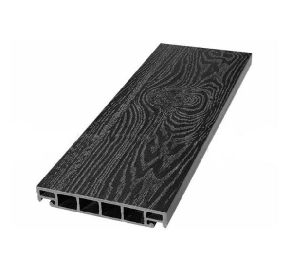 Террасная доска из ДПК SW Salix (T) 2D чёрный купить в Астрахани