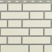 Фасадная панель Альта-Профиль, Кирпич Клинкерный, Белый купить в Астрахани