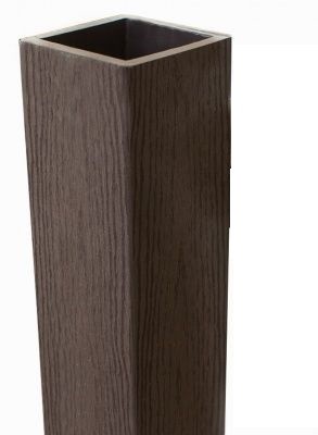 Столб опорный Woodvex Co-Extrusion Венге купить в Астрахани